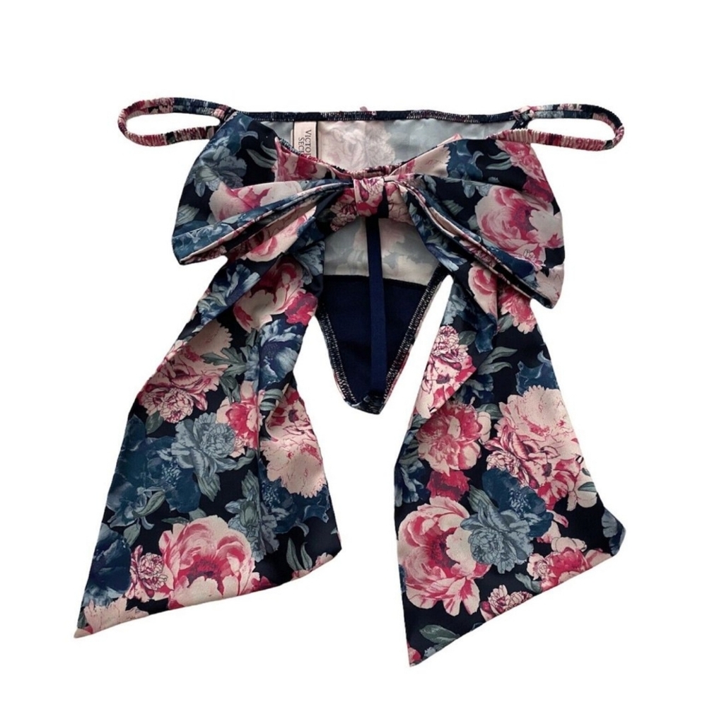 Victoria's Secret Satin Bow V String Panty Dream Angel's Collection - Picture 4 of 4